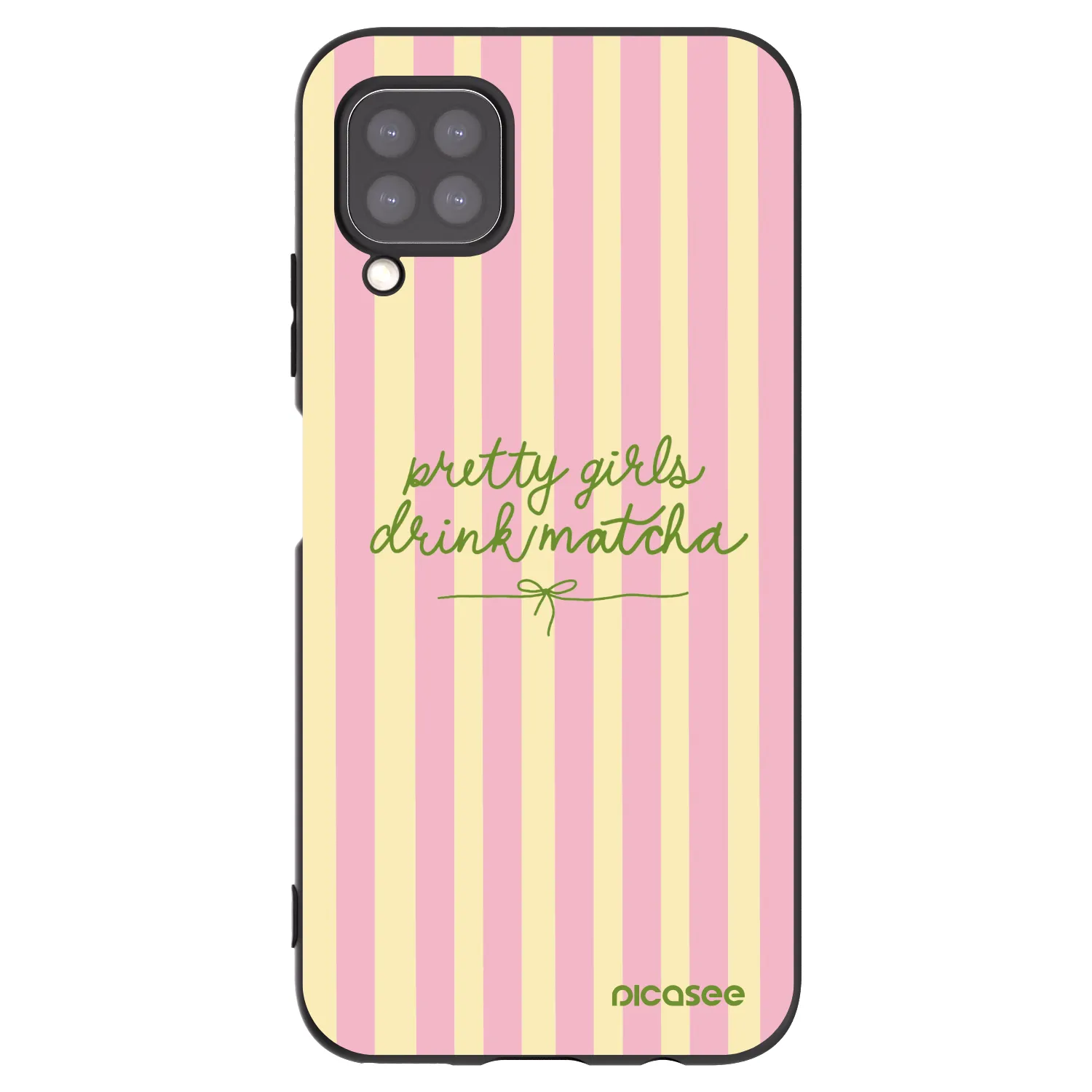Picasee crna silikonska maskica za Huawei P40 Lite - Pretty matcha