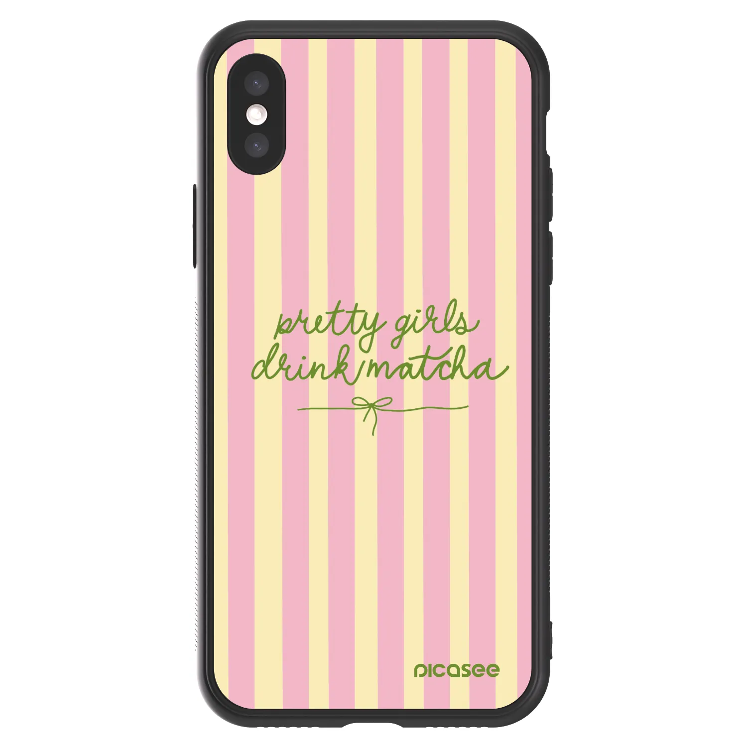Picasee ULTIMATE CASE za Apple iPhone X/XS - Pretty matcha