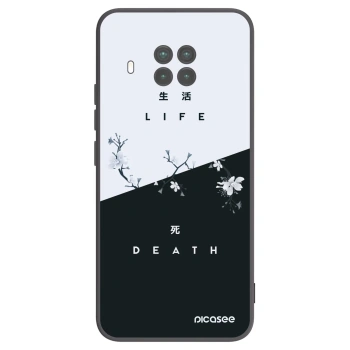 Picasee crna silikonska maskica za Xiaomi Mi 10T Lite - Life - Death