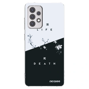 Picasee silikonska prozirna maskica za Samsung Galaxy A52 5G A525F - Life - Death