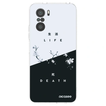 Picasee silikonska prozirna maskica za Xiaomi Poco F3 - Life - Death