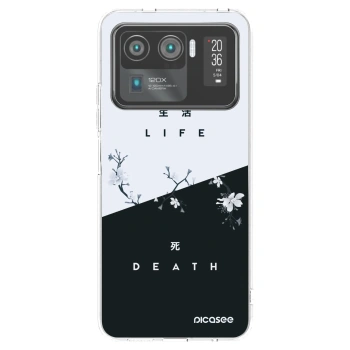 Picasee silikonska prozirna maskica za Xiaomi Mi 11 Ultra - Life - Death