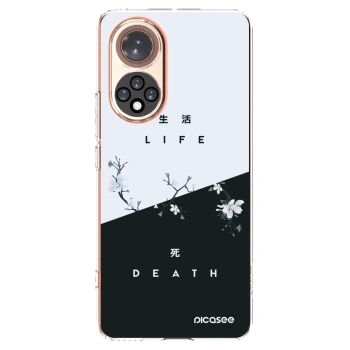 Picasee silikonska prozirna maskica za Honor 50 5G - Life - Death