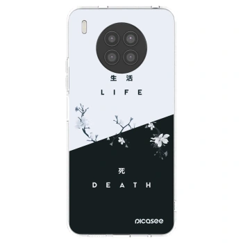 Picasee silikonska prozirna maskica za Huawei Nova 8i - Life - Death