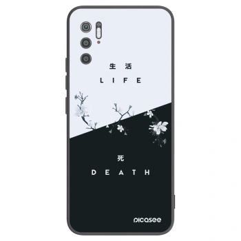 Picasee crna silikonska maskica za Xiaomi Poco M3 Pro 5G - Life - Death