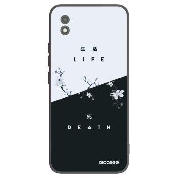 Picasee crna silikonska maskica za Realme C11 (2021) - Life - Death
