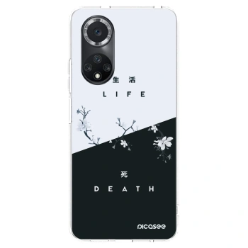 Picasee silikonska prozirna maskica za Huawei Nova 9 SE - Life - Death