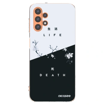 Picasee silikonska prozirna maskica za Samsung Galaxy A13 4G A135 - Life - Death