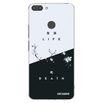 Picasee silikonska prozirna maskica za Huawei P Smart - Life - Death
