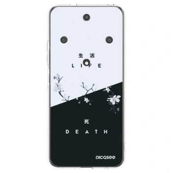 Picasee silikonska prozirna maskica za Honor Magic5 Lite 5G - Life - Death