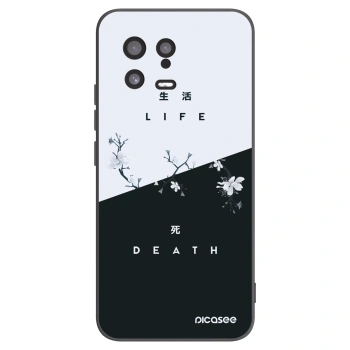 Picasee crna silikonska maskica za Xiaomi 13 - Life - Death