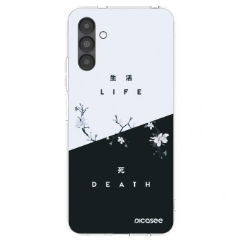 Picasee silikonska prozirna maskica za Samsung Galaxy A04s A047F - Life - Death
