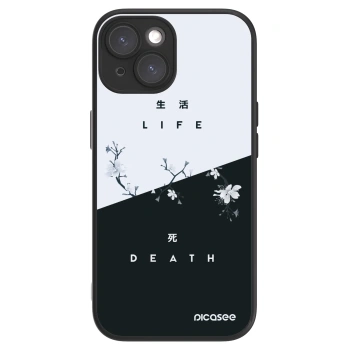 Picasee ULTIMATE CASE MagSafe za Apple iPhone 15 - Life - Death
