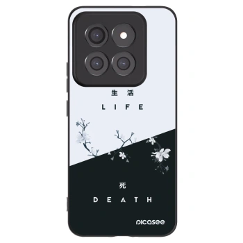 Picasee crna silikonska maskica za Xiaomi 14 Pro - Life - Death