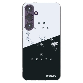 Picasee silikonska prozirna maskica za Samsung Galaxy S24+ S926B 5G - Life - Death