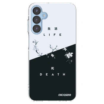 Picasee silikonska prozirna maskica za Samsung Galaxy A15 A156B 5G - Life - Death