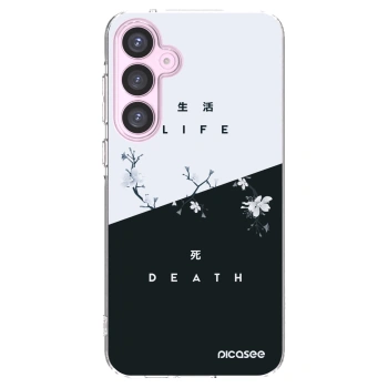 Picasee silikonska prozirna maskica za Samsung Galaxy A55 5G A556B - Life - Death