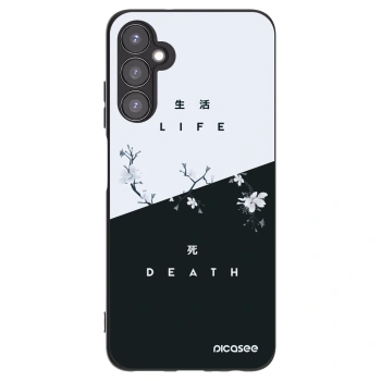 Picasee crna silikonska maskica za Samsung Galaxy A05s A057G - Life - Death