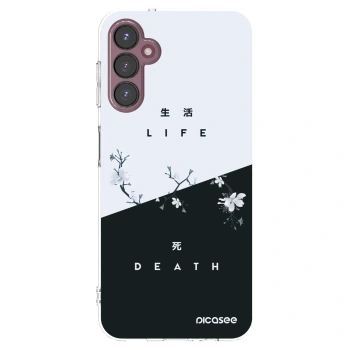 Picasee silikonska prozirna maskica za Samsung Galaxy A05s A057G - Life - Death