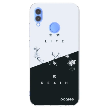 Picasee silikonska prozirna maskica za Huawei P Smart 2019 - Life - Death