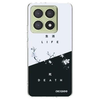 Picasee silikonska prozirna maskica za Xiaomi 14T - Life - Death