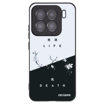Picasee crna silikonska maskica za Xiaomi 15 - Life - Death