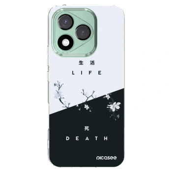 Picasee silikonska prozirna maskica za Honor 400 Lite 5G - Life - Death