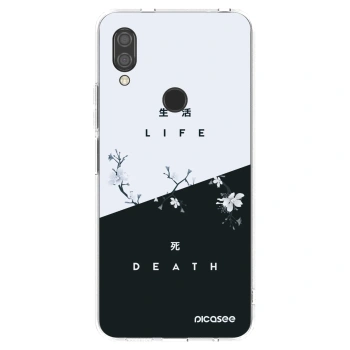 Picasee silikonska prozirna maskica za Xiaomi Redmi 7 - Life - Death