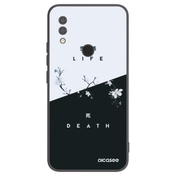 Picasee crna silikonska maskica za Xiaomi Redmi 7 - Life - Death