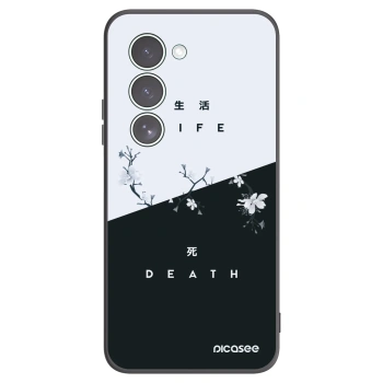 Picasee crna silikonska maskica za Xiaomi Redmi 15 5G - Life - Death