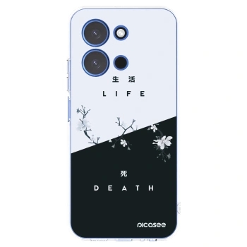 Picasee silikonska prozirna maskica za Xiaomi Redmi 15C 4G - Life - Death