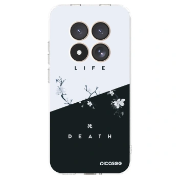 Picasee silikonska prozirna maskica za Xiaomi Redmi Note 15 Pro 4G - Life - Death