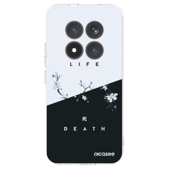 Picasee silikonska prozirna maskica za Xiaomi Redmi Note 15 Pro+ - Life - Death