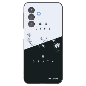 Picasee crna silikonska maskica za Samsung Galaxy A17 5G - Life - Death