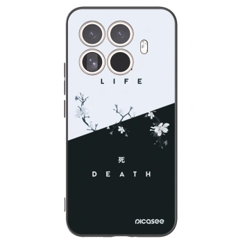 Picasee crna silikonska maskica za Xiaomi 15T Pro - Life - Death