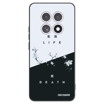 Picasee crna silikonska maskica za Xiaomi Redmi Note 15 - Life - Death