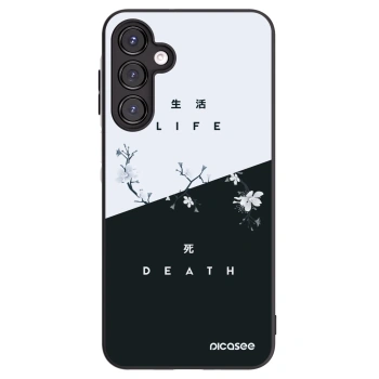 Picasee crna silikonska maskica za Samsung Galaxy A16 4G - Life - Death