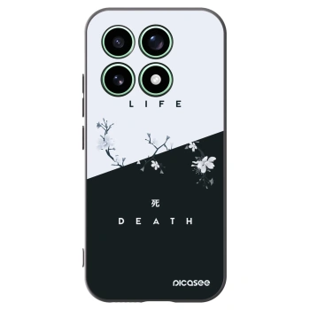 Picasee crna silikonska maskica za Xiaomi 17 - Life - Death