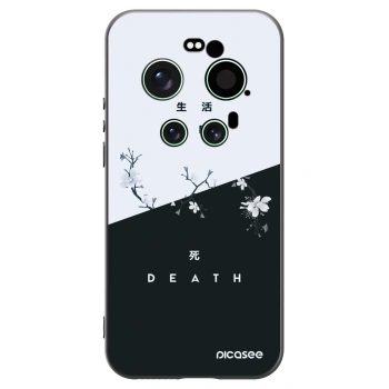 Picasee crna silikonska maskica za Xiaomi 17 Ultra - Life - Death