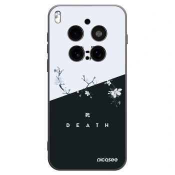 Picasee crna silikonska maskica za Vivo X300 Pro - Life - Death