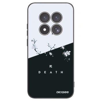 Picasee crna silikonska maskica za Xiaomi Redmi Note 15 Pro 5G - Life - Death