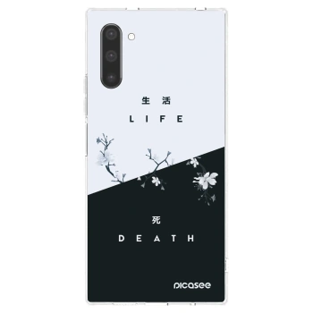 Picasee silikonska prozirna maskica za Samsung Galaxy Note 10 N970F - Life - Death
