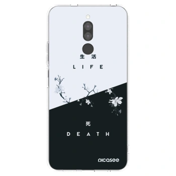 Picasee silikonska prozirna maskica za Xiaomi Redmi 8 - Life - Death