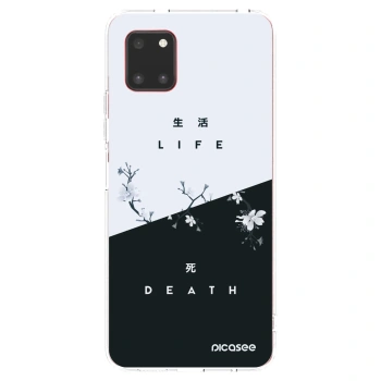 Picasee silikonska prozirna maskica za Samsung Galaxy Note 10 Lite N770F - Life - Death