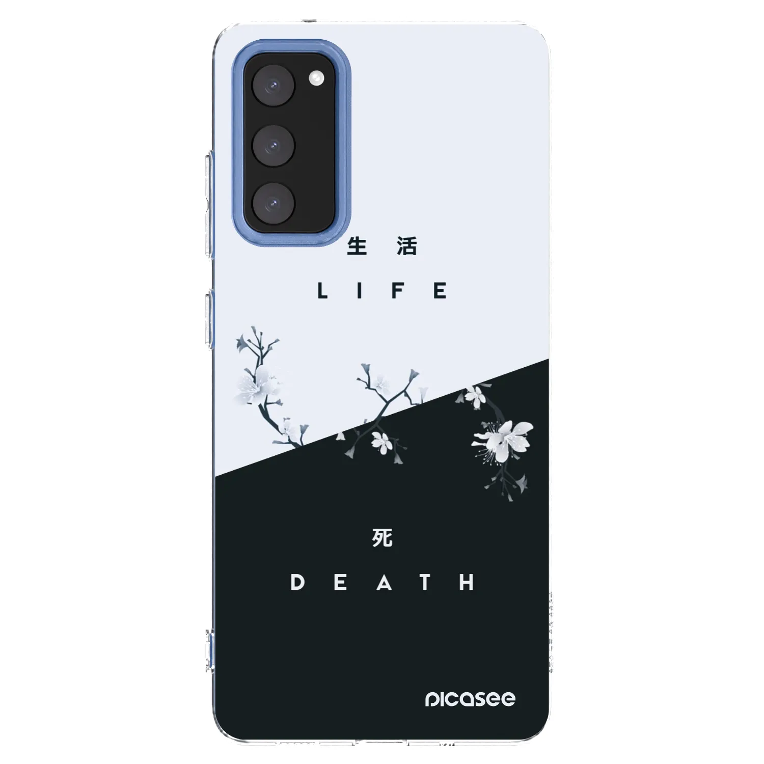 Picasee silikonska prozirna maskica za Samsung Galaxy S20 FE - Life - Death