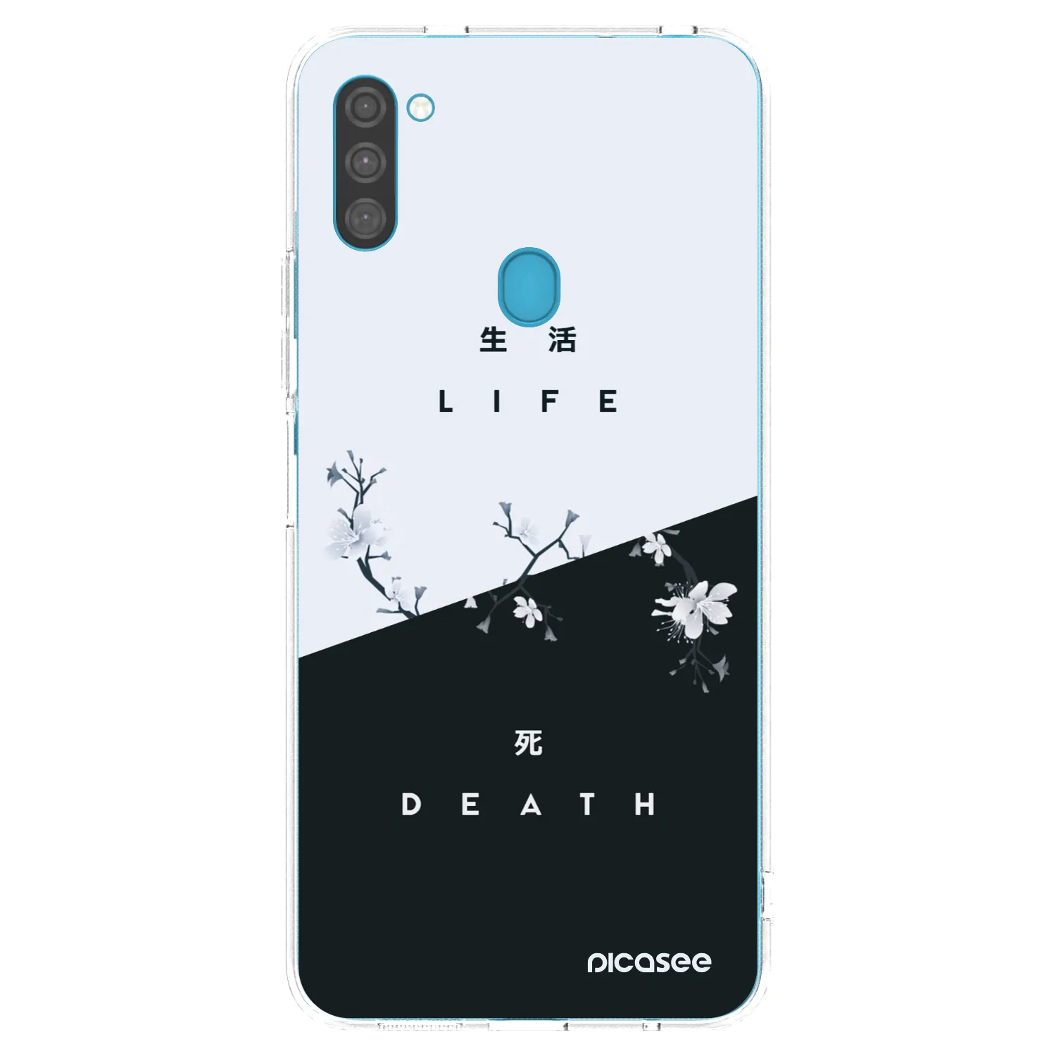 Picasee silikonska prozirna maskica za Samsung Galaxy M11 - Life - Death