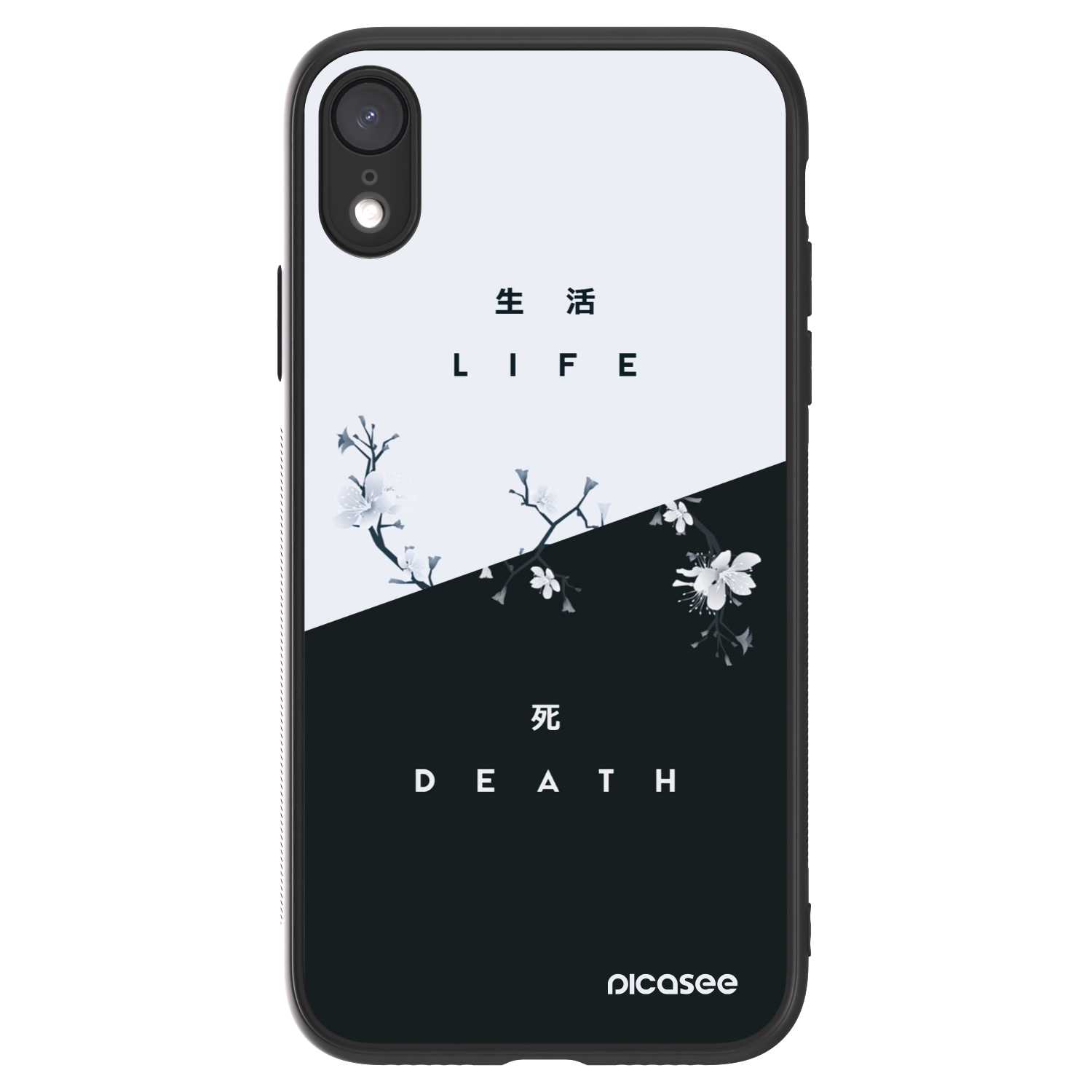 Picasee ULTIMATE CASE za Apple iPhone XR - Life - Death