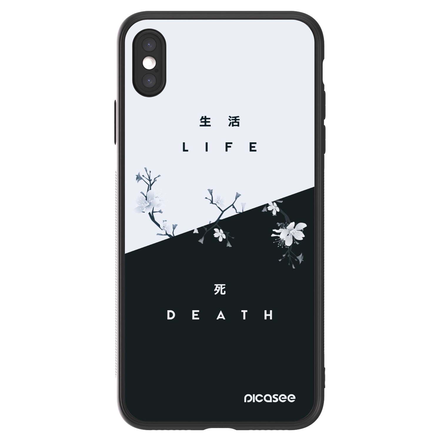 Picasee ULTIMATE CASE za Apple iPhone XS Max - Life - Death