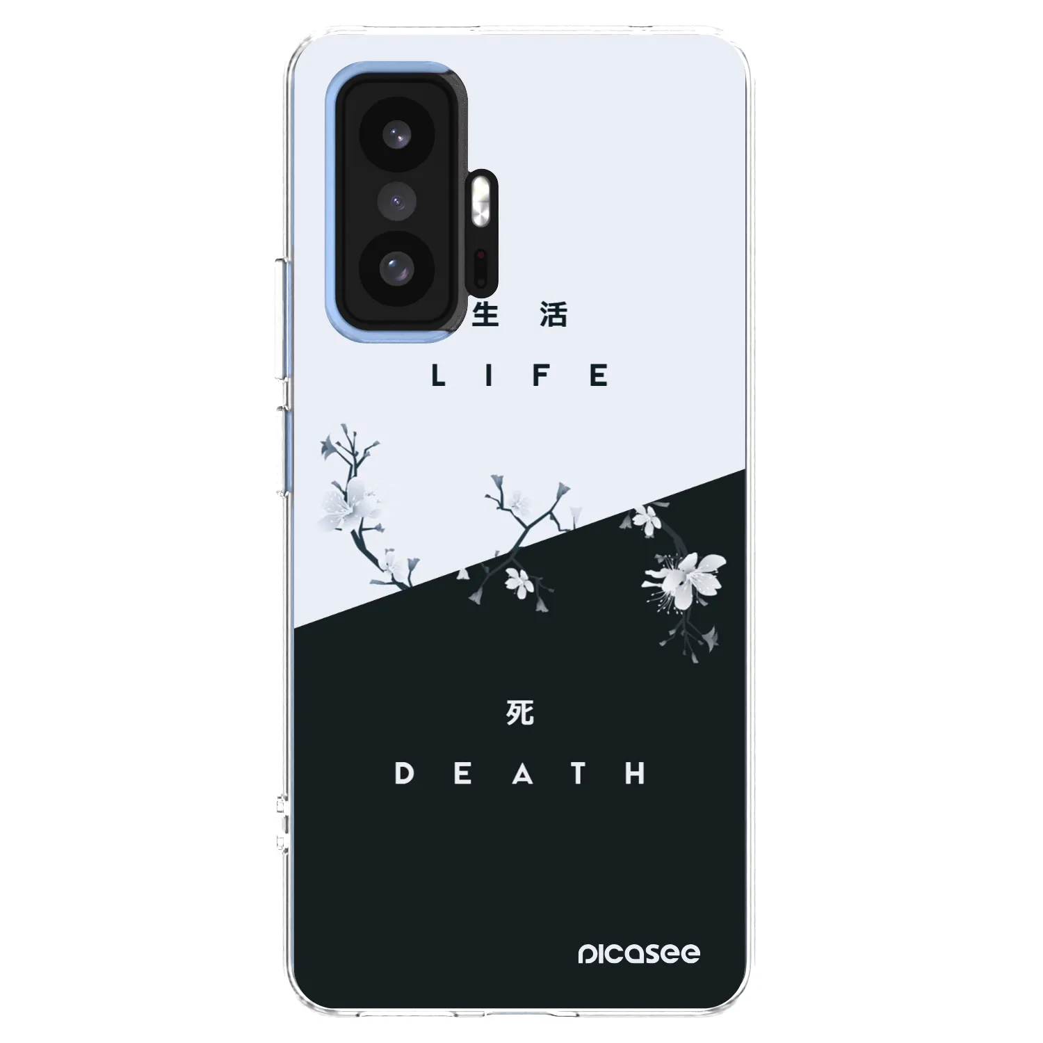 Picasee silikonska prozirna maskica za Xiaomi 11T Pro - Life - Death