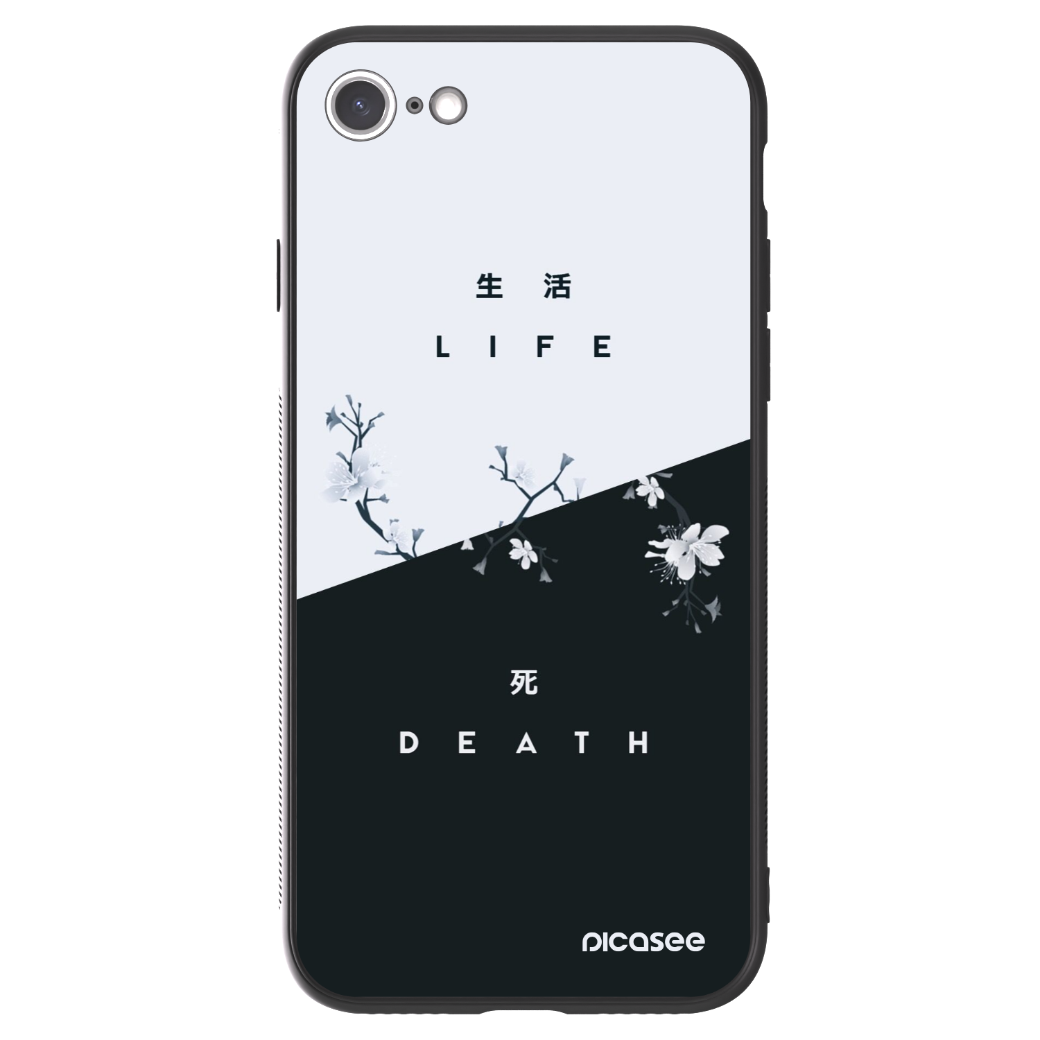 Picasee ULTIMATE CASE za Apple iPhone SE 2022 - Life - Death